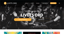Desktop Screenshot of livetsord.se